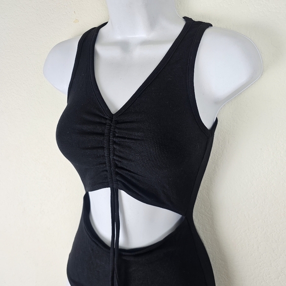 By.Dyln Danika Cutout Bodysuit Black DL0736 Size XS NWT Revolve - Picture 5 of 11